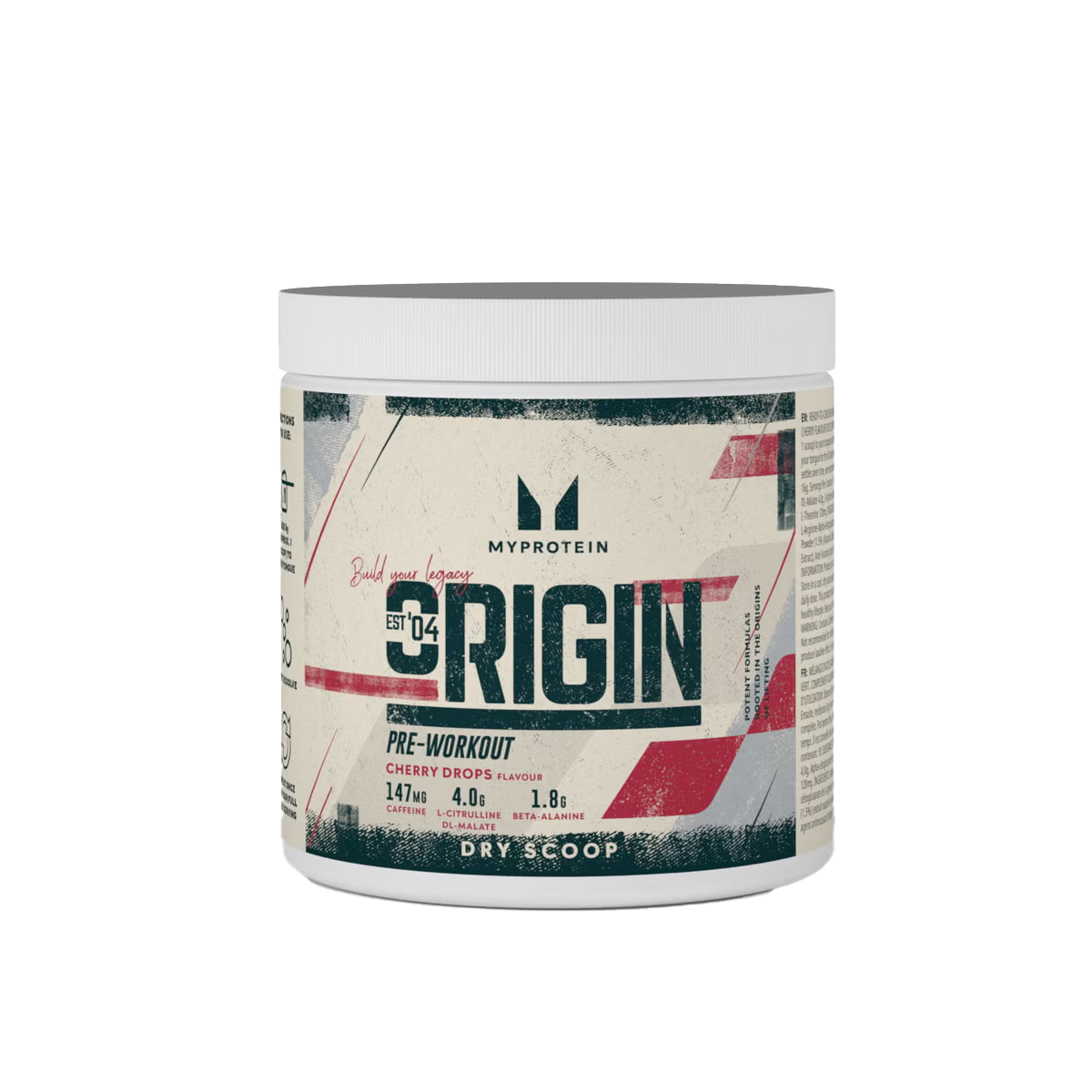 MyProtein Origin Pre-Workout Dry Scoop 288g