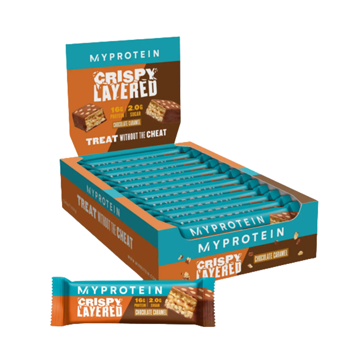 MyProtein Crispy Layered Protein Bar 12x58g